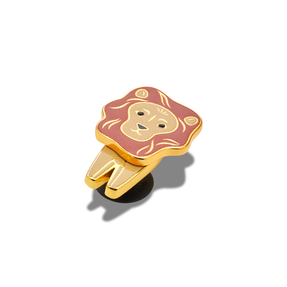 Jibbitz? Charm Enamel Lion - Image 2