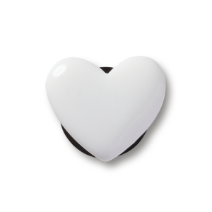 Jibbitz? Charm Tiny White Heart