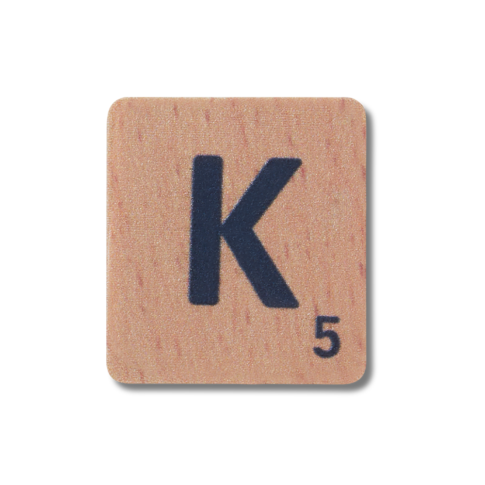 Jibbitz? Charm Hasbro Scrabble K