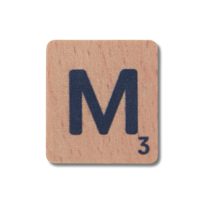 Jibbitz? Charm Hasbro Scrabble M