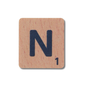 Jibbitz? Charm Hasbro Scrabble N