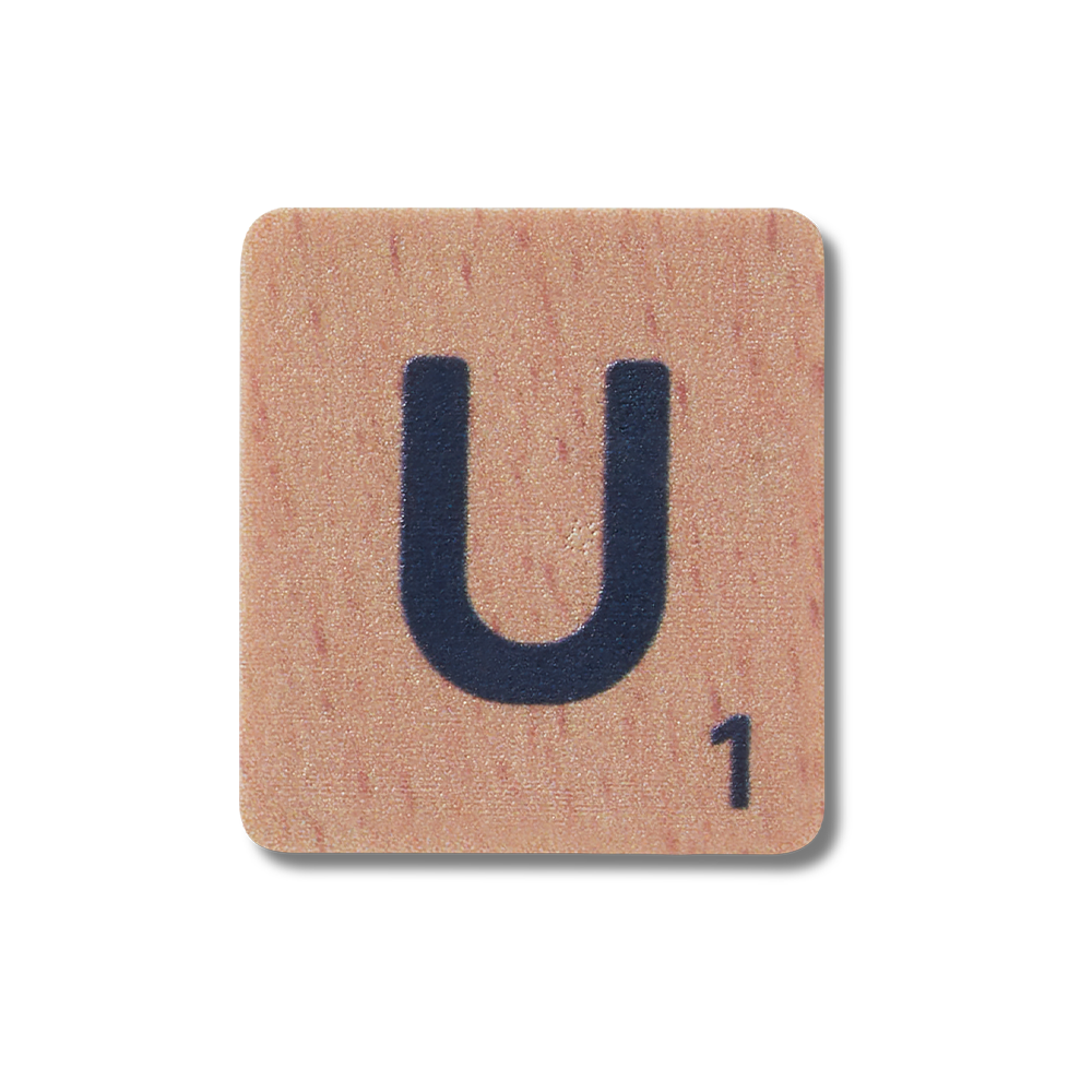 Jibbitz? Charm Hasbro Scrabble U