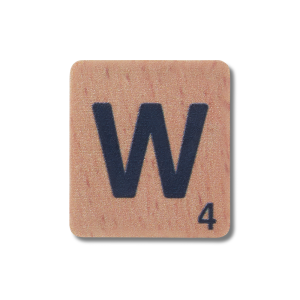 Jibbitz? Charm Hasbro Scrabble W
