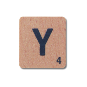 Jibbitz? Charm Hasbro Scrabble Y