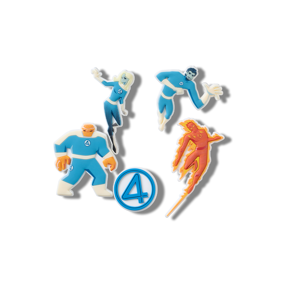 Jibbitz? Charm Marvel Fantastic 4 5Pck