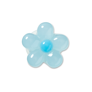 Jibbitz? Charm Expressive Floral Light Blue