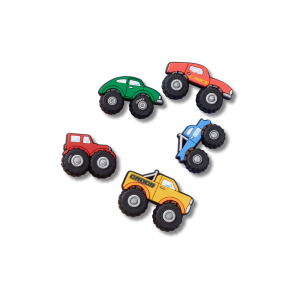 Jibbitz? Charm Monster Truck 5 Pack