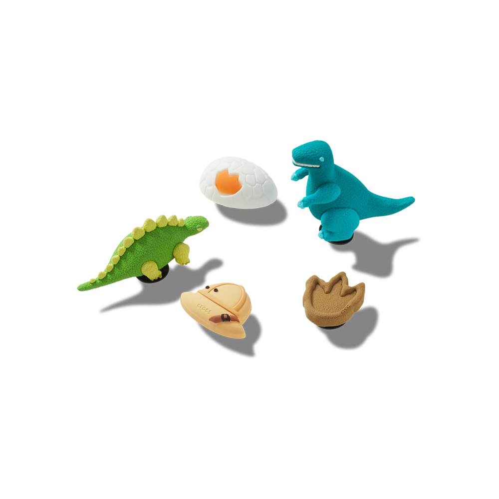 Jibbitz? Charm 3D Dinosaur Adventure 5 Pack - Image 2