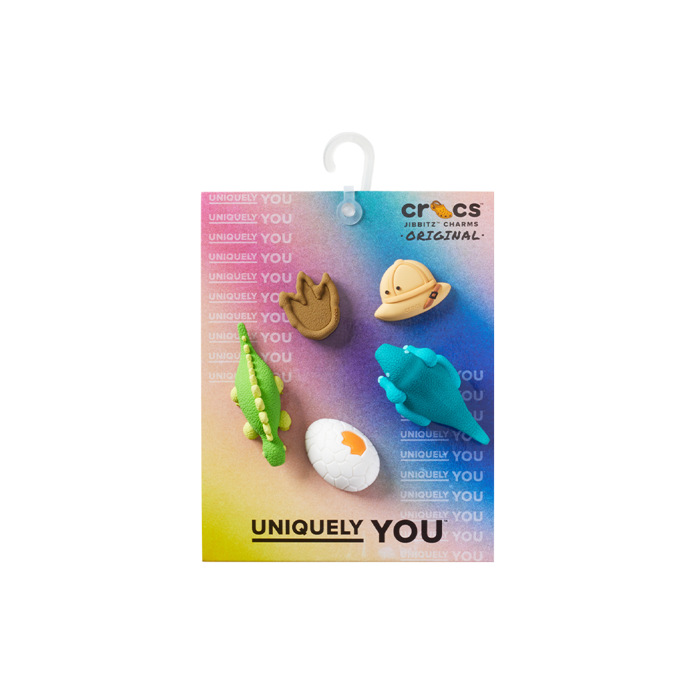 Jibbitz? Charm 3D Dinosaur Adventure 5 Pack - Image 4