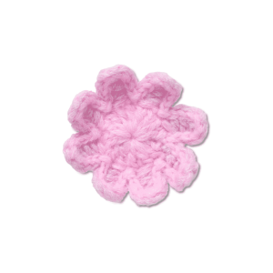 Jibbitz? Charm Crochet Light Pink Flower
