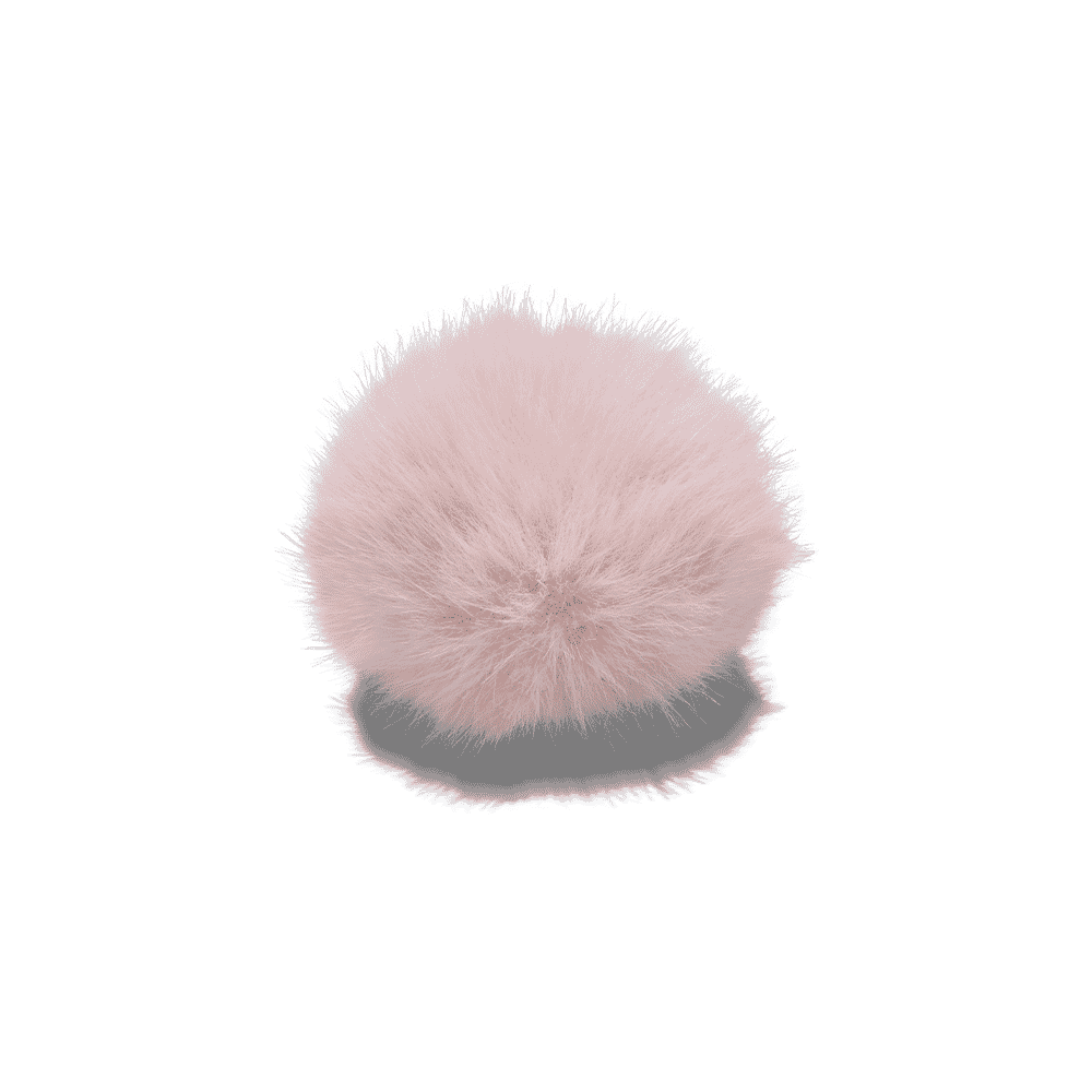 Jibbitz? Charm Regular Pink Puff - Image 2