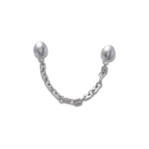 Jibbitz? Charm Silver Anchor Chain