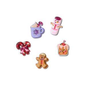 Jibbitz? Charm Cute Winter Foods 5 Pack