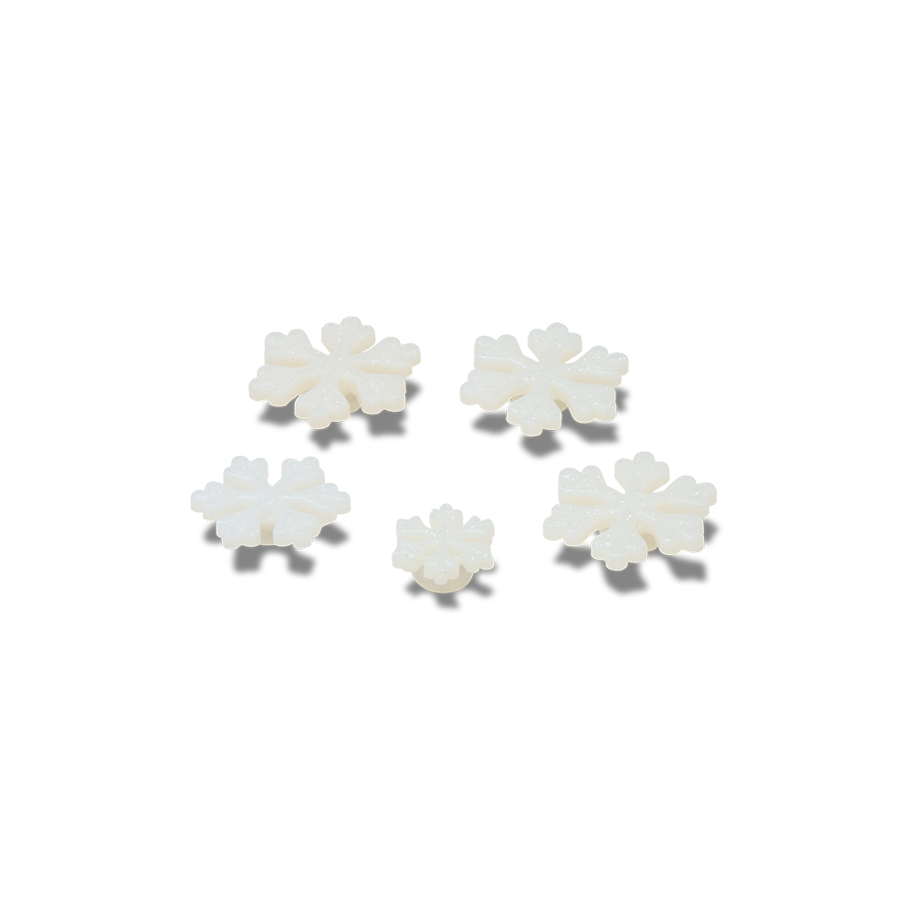 Jibbitz? Charm Snowflakes 5 Pack - Image 3