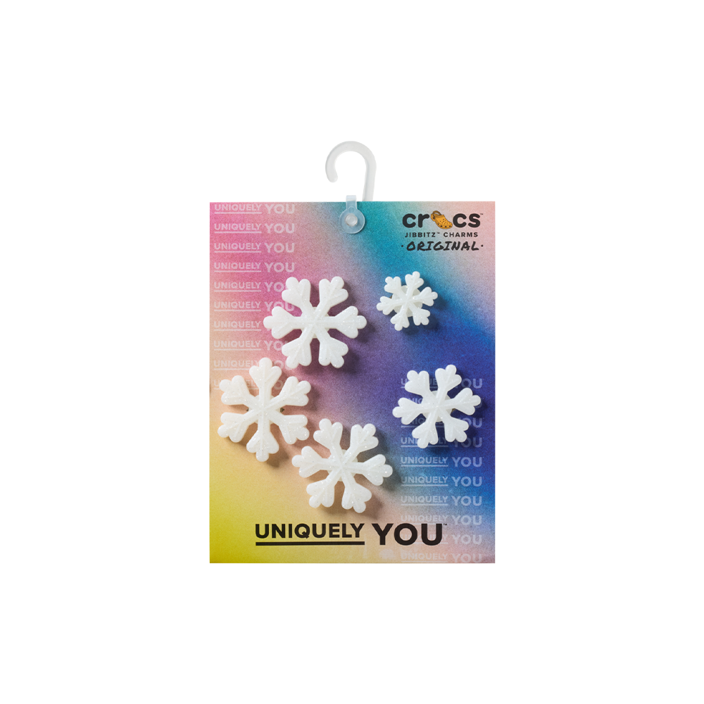 Jibbitz? Charm Snowflakes 5 Pack - Image 2