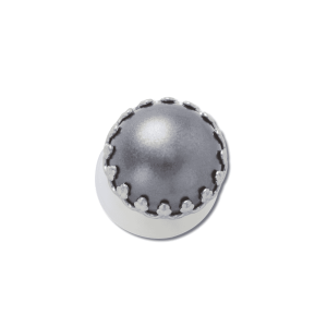 Jibbitz? Charm Dark Smt Pearl Stud
