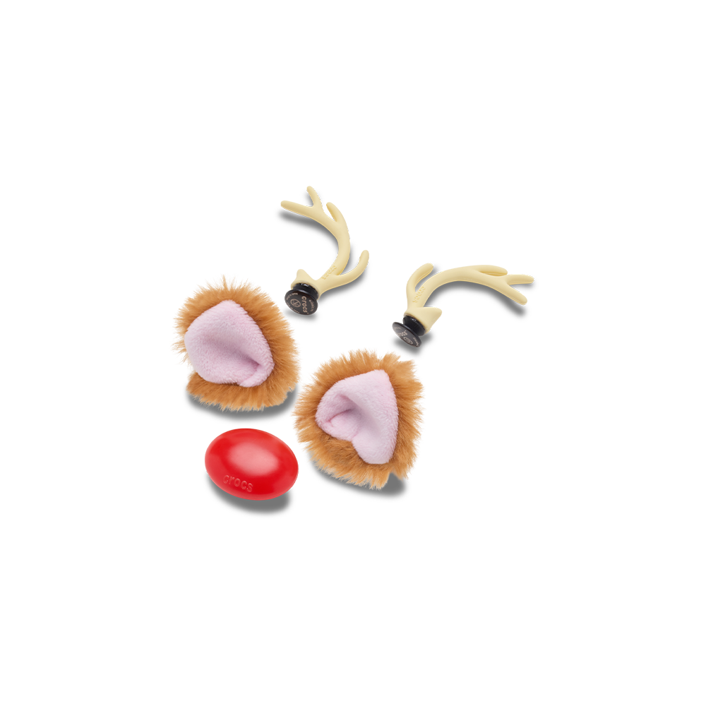 Jibbitz? Charm Lights Up Make Own Reindeer 5 Pack - Image 2