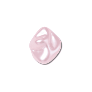 Jibbitz? Charm Pink Square Baroque Pearl