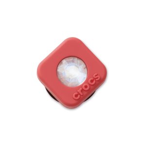Jibbitz? Charm Red Square Pvc Smt Gem