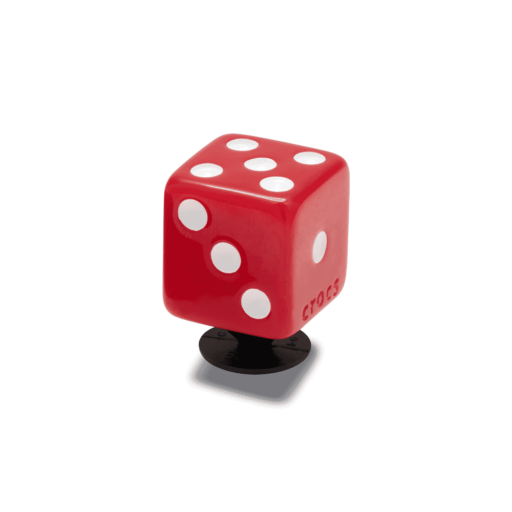 Jibbitz? Charm Red Dice