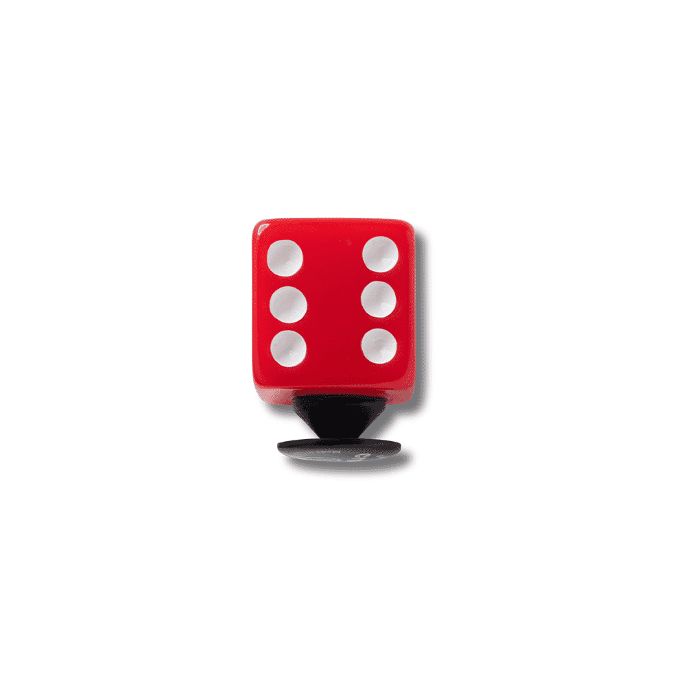 Jibbitz? Charm Red Dice - Image 2