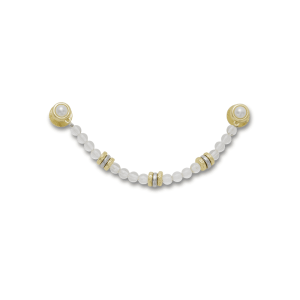 Jibbitz? Charm Gold Transparent Bead Chain