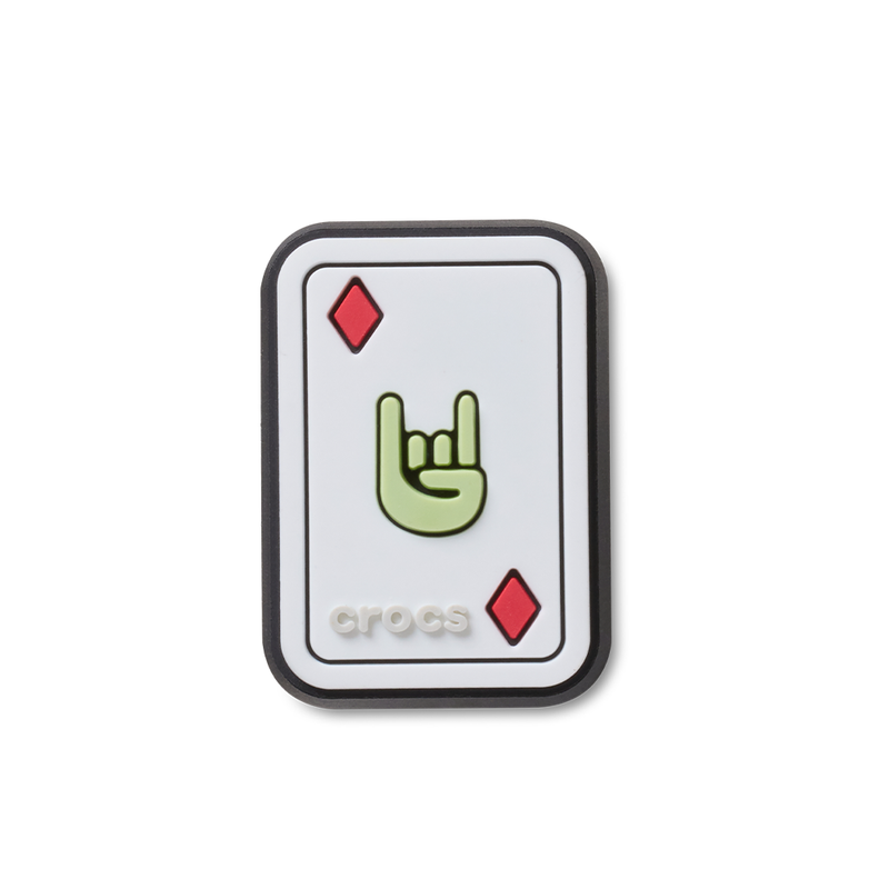 Jibbitz? Charm Rock On Diamond Card