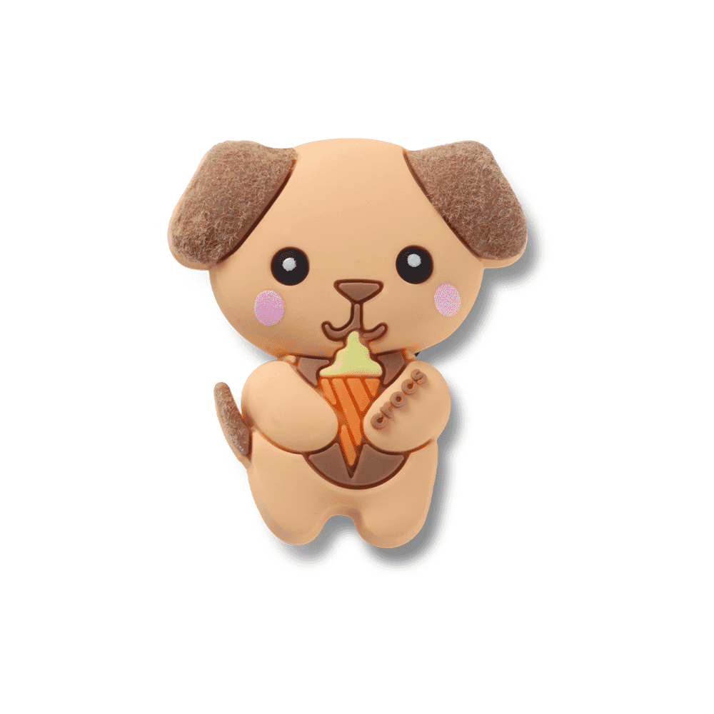 Jibbitz? Charm Cutie Ice Cream Puppy