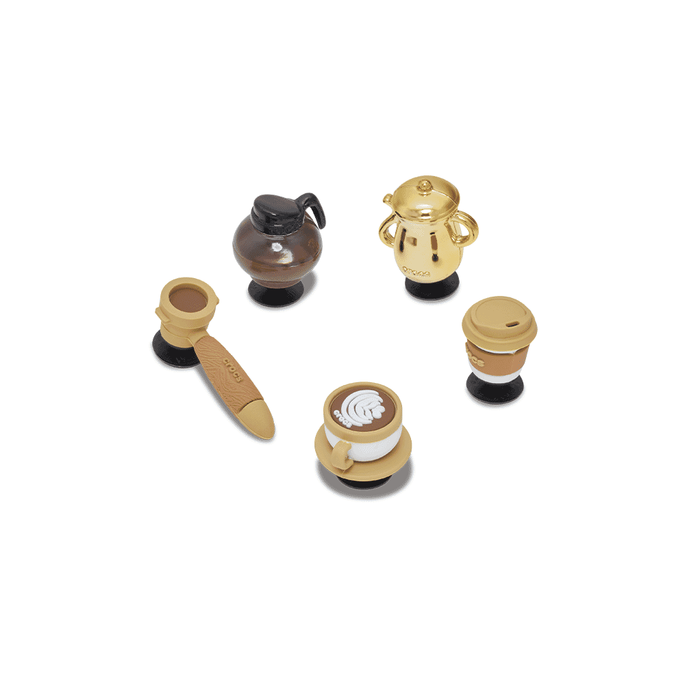 Jibbitz? Charm 3D Coffee Set 5 Pack - Image 2