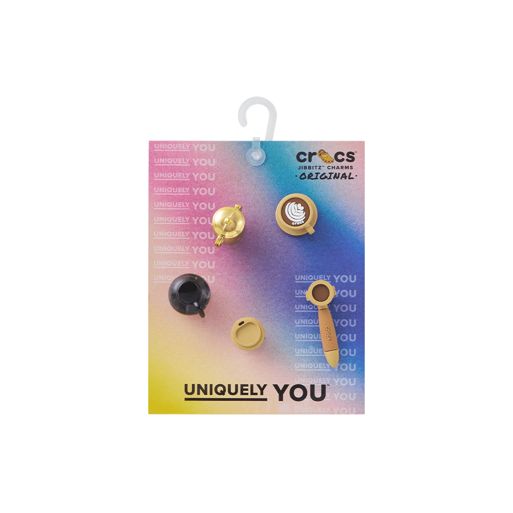 Jibbitz? Charm 3D Coffee Set 5 Pack - Image 3