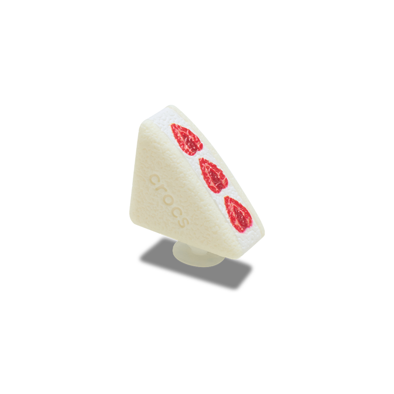 Jibbitz? Charm 3D Strawberry Sando - Image 2
