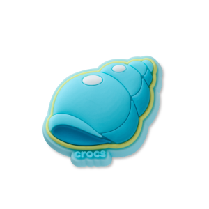 Jibbitz? Charm Blue Cone Seashell