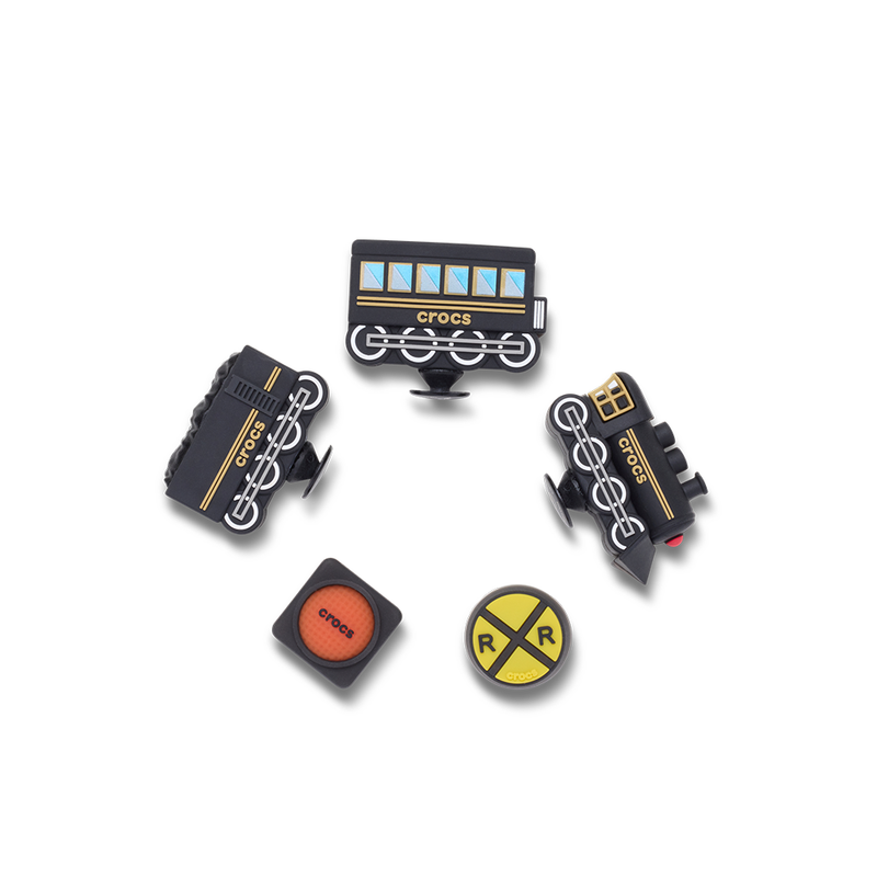 Jibbitz? Charm 3D Lights Up Train 5 Pack