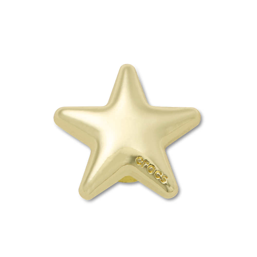 Jibbitz? Charm Gold Bubble Star