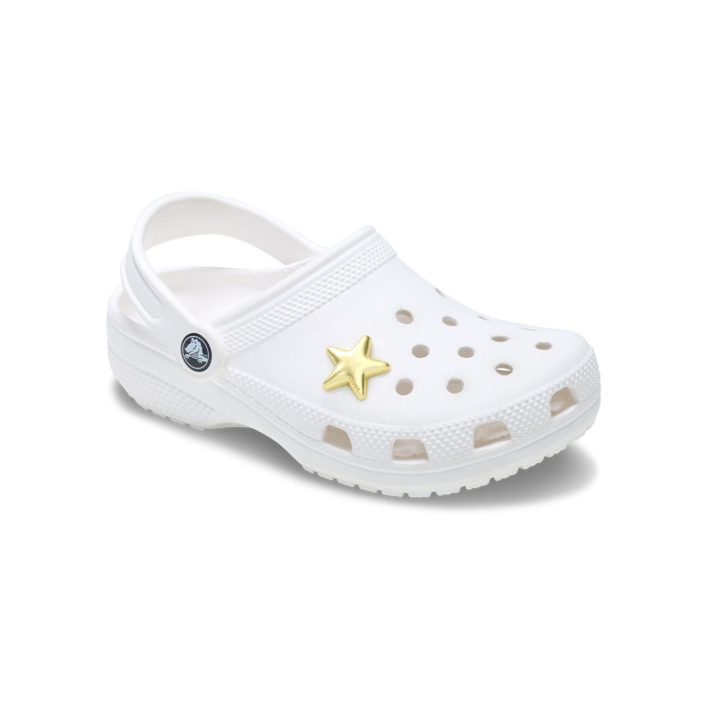 Jibbitz? Charm Gold Bubble Star - Image 3