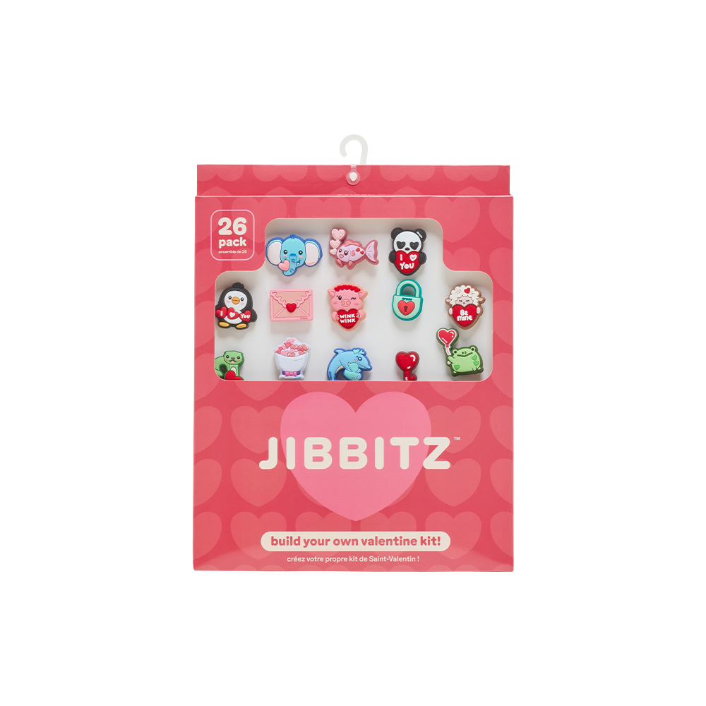 Jibbitz? Charm Valentines Day Card 26 Pack - Image 4