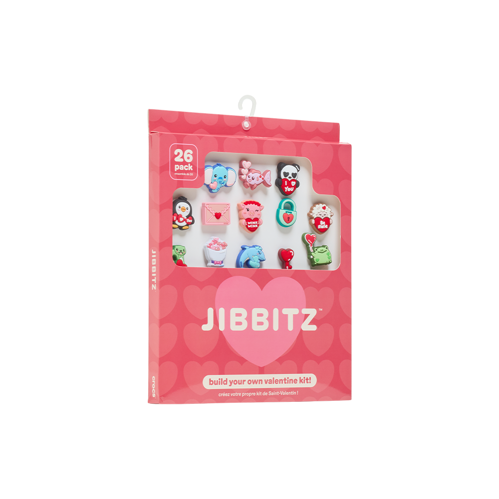 Jibbitz? Charm Valentines Day Card 26 Pack - Image 3