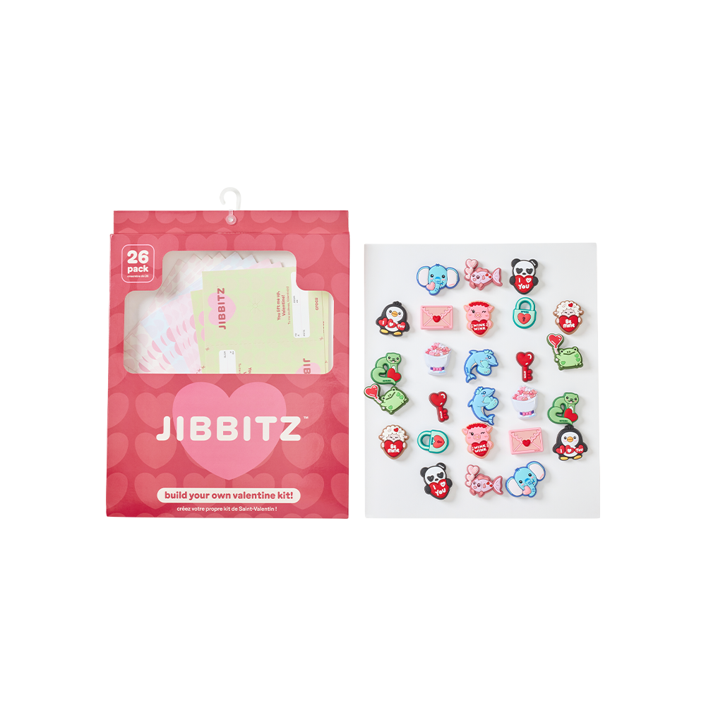 Jibbitz? Charm Valentines Day Card 26 Pack - Image 2
