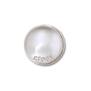 Jibbitz? Charm Small Silver Circle Stud
