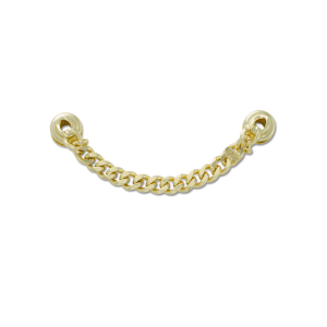 Jibbitz? Charm Gold Flat Curb Chain