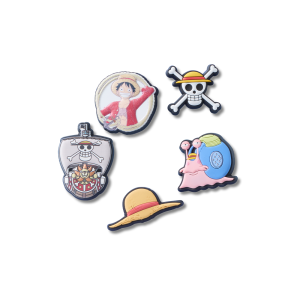 Jibbitz? Charm One Piece Luffy 5 pack