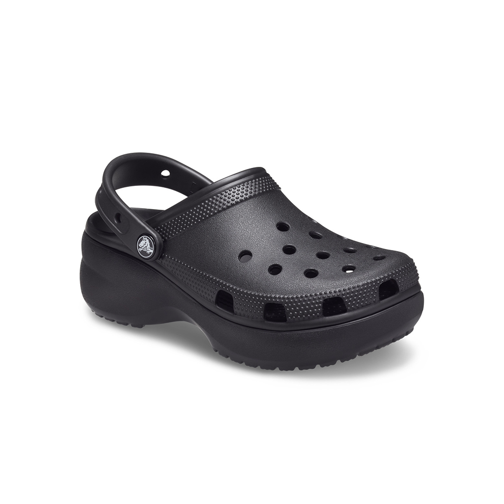 Women's Classic Platform Clog in Black - Image 2