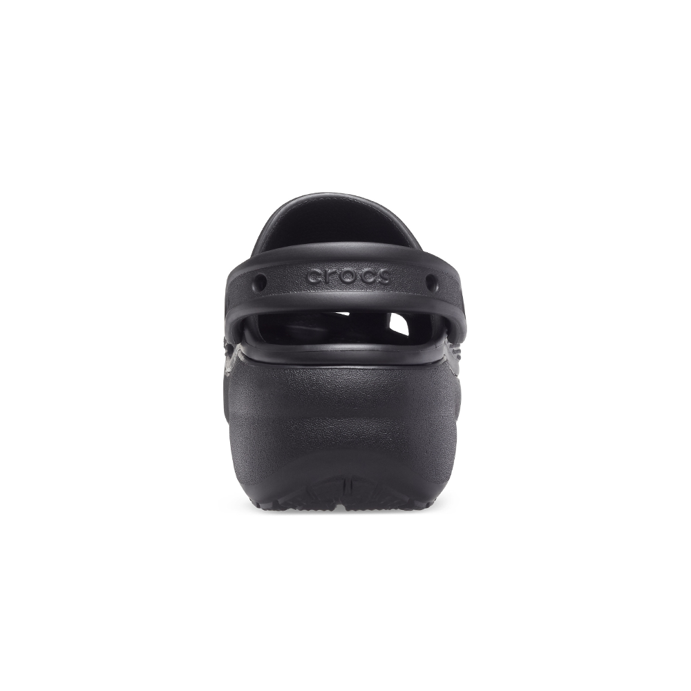 Women's Classic Platform Clog in Black - Image 3