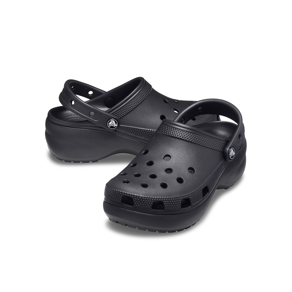 Women's Classic Platform Clog in Black - Image 8