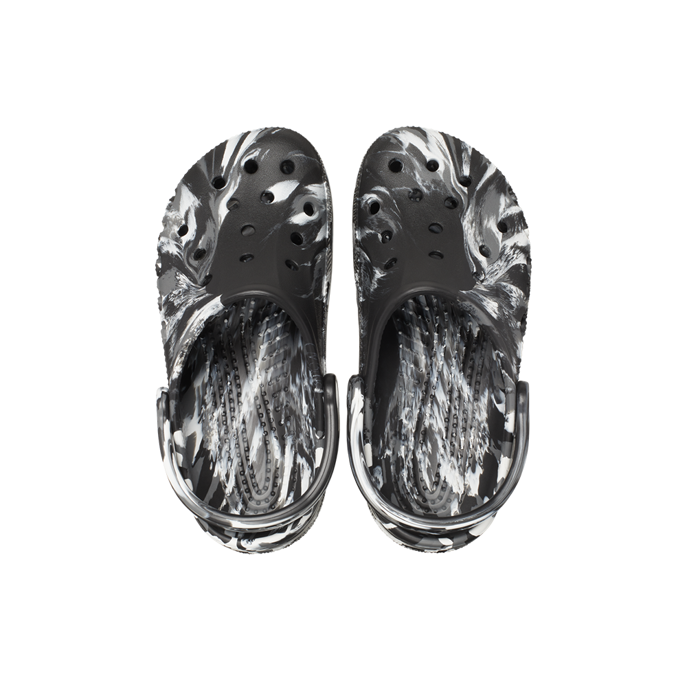 Baya Marbled Clog In Black White - Image 7