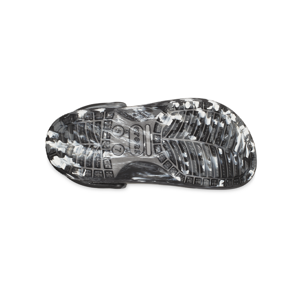 Baya Marbled Clog In Black White - Image 5