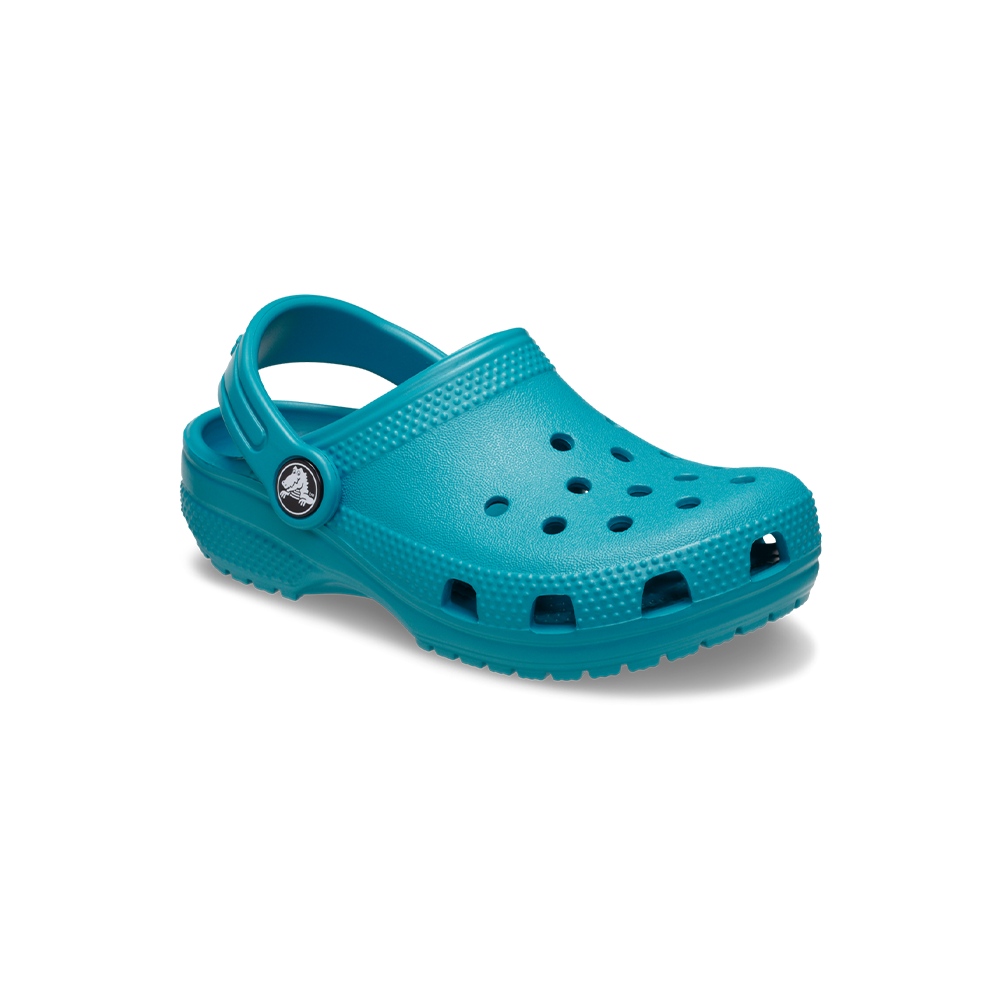 Toddler Classic Clog In Turbo Teal - Image 2