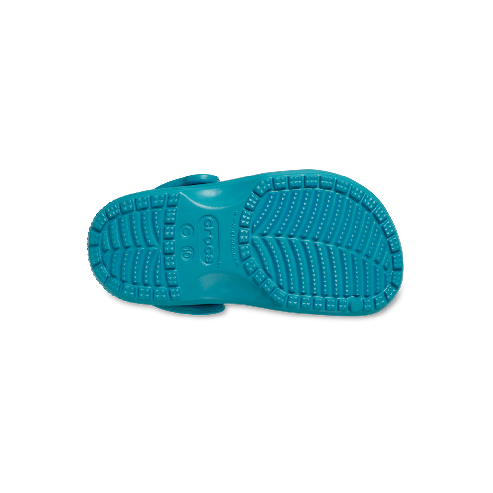 Toddler Classic Clog In Turbo Teal - Image 5