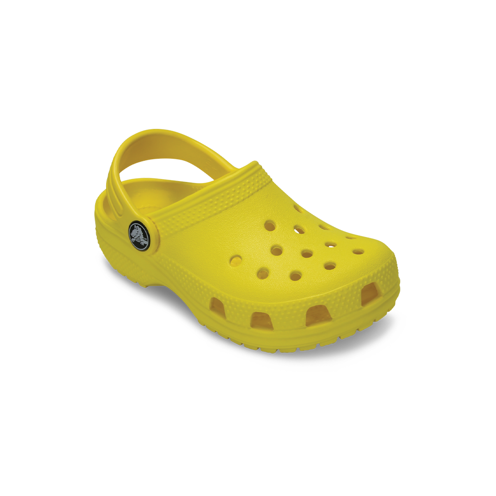 Kids' Classic Clog in Lemon - Image 2