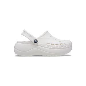 Women's Baya Platform Clog in White